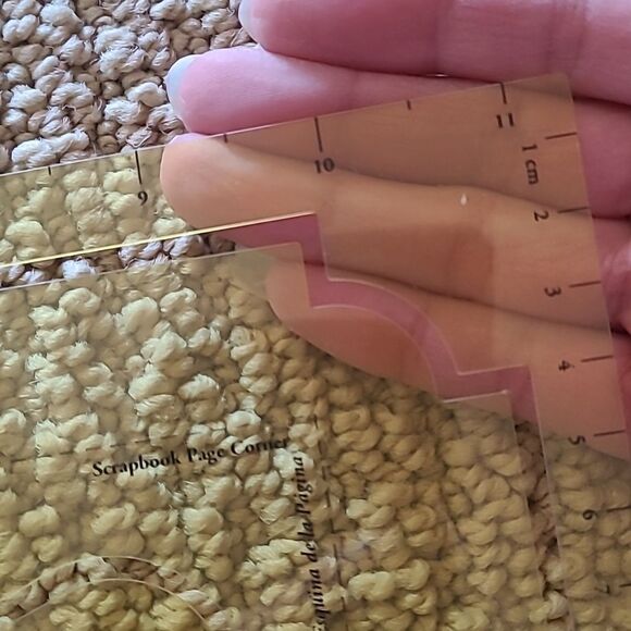 Creative Memories vintage 1999 borders yellow scrapbook accessory - Picture 8 of 13